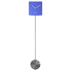 Modré nástěnné hodiny Fisura Pendulum