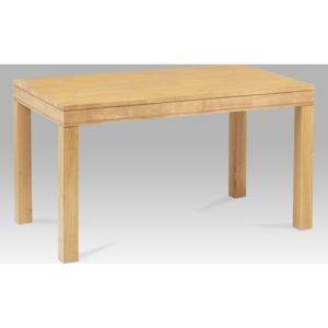 Jídelní stůl 140x80 cm, barva bělený dub