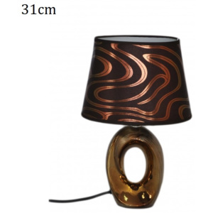 Stolní keramická lampa se stínidlem Oval 50771