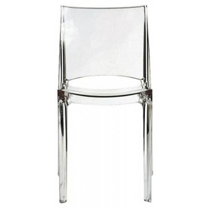 Židle B-SIDE polykarbonát transparente, cena za ks