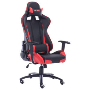 Kancelářská židle ADK Runner červeno-černá