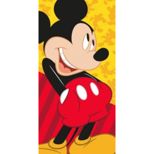 Osuška licenční Veselý Mickey Mouse 70x140