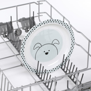 Lässig dětský talíř se silikonem Little Chums dog