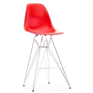 Barová židle MOBI Červená