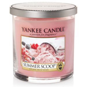Yankee Candle – Décor vonná svíčka Summer Scoop, malá 198 g