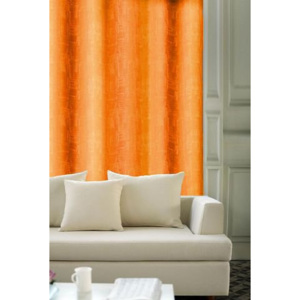Dekorační závěs OXY Impresse, oranžový 150×245 cm