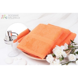 XPOSE ® Froté ručník VERONA - oranžová 50x90 cm