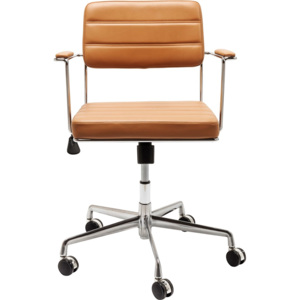 Kancelářská židle Dottore - světle hnědá