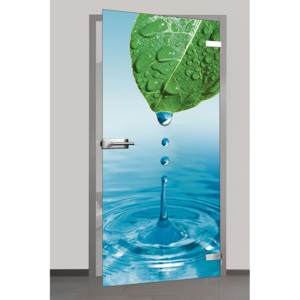 FRAJT - IMAGE GLASS Celoskleněné dveře - kapka