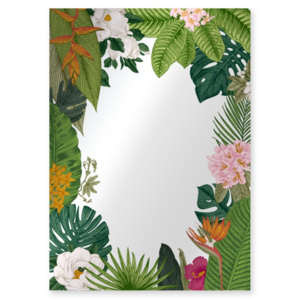 Nástěnné zrcadlo Surdic Espejo Decorado Tropical Frame, 50 x 70 cm