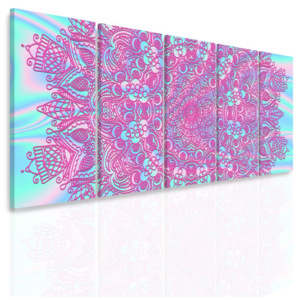 Vícedílný obraz - Nebeská mandala (150x60 cm) - InSmile ®