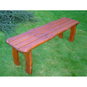 Lorit - dřevěná zahradní lavice síla materiálu 42 mm