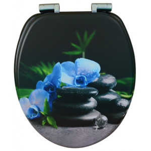 WC sedátko Eisl Blue orchid MDF