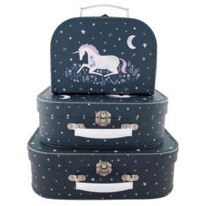 Kufříky 3 ks Sass & Belle Starlight Unicorn