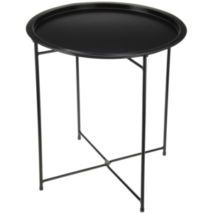 Balkonový stolek, skládací, barva černá, - Ø 46 cm, výška. 52 cm ProGarden