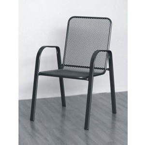 Lehká kovová židle Jitka - nízká opěrka