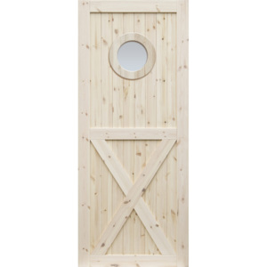 Radex Borovicové dveře DESIGN LINE, model OX
