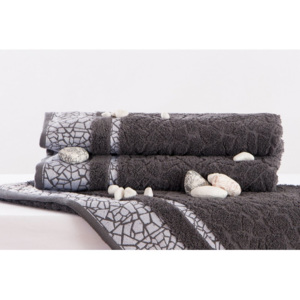 XPOSE ® Froté ručník COCO tmavě šedý 50x100cm