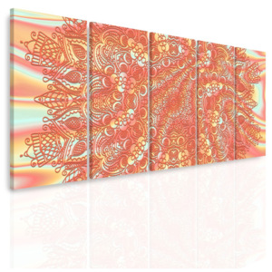 Vícedílný obraz - Nebeská mandala III. (150x60 cm) - InSmile ®