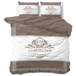 Bavlněné povlečení na dvoulůžko Sleeptime Luxurious, 200 x 220 cm