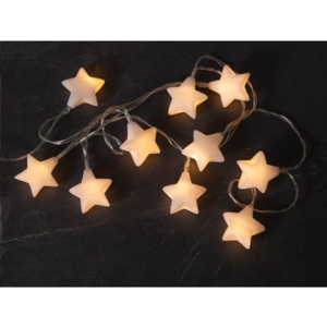 Star trading Světelný řetěz VINYL STERNE 10x LED