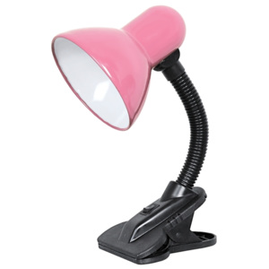 TOP LIGHT Top Light - Lampa s klipem 1xE27/60W/230V růžová TP0803