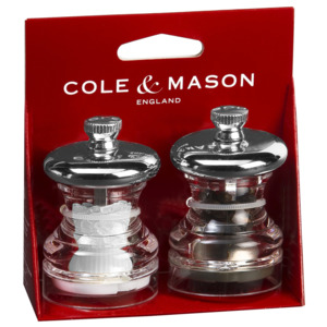 DKB Household UK Limited Cole & Mason PO3 dárková sada, mlýnek na sůl a pepř, 65mm