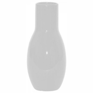 Váza keramická bílá HL667290, cena za ks