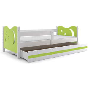 Dětská postel Mikuláš 160x80, 6 barevných variant (Dětská postel Mikuláš 160x80 s úložným prostorem)