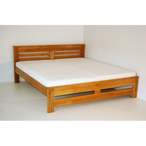 Dřevěná postel pro dva HONZA