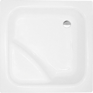 Polysan VISLA hluboká sprchová vanička, čtverec 80x80x27cm, bílá