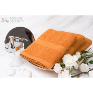 XPOSE ® Froté ručník VERONA - cihlová 50x90 cm