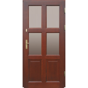 DOORSY Vchodové dveře LOOS prosklené, model 1