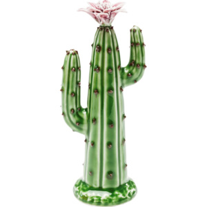 Dekorativní kaktus Flower Two 16 cm - fialový