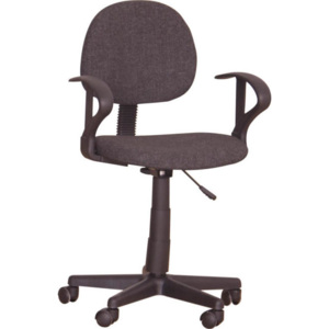 Kancelářská židle, černá, TC3-227