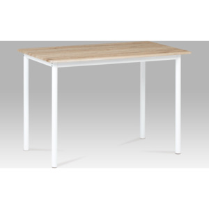 Jídelní stůl 110x70 cm, dub san remo / bílý lak