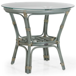 Zelený zahradní stolek Brafab Kubor, ∅ 65 cm