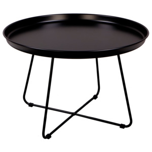 Mørtens Furniture Konferenční stolek Foden, 63 cm, černá