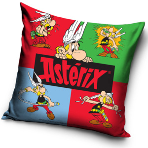 Dětský polštářek Asterix Červený