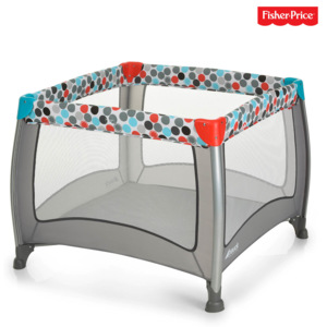 Fisher-Price Hauck Play´n Relax Square 2019 ohrádka : gumball grey