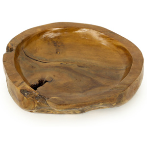Artium Mísa, dekorační dřevořezba z teakového dřeva, různé tvary - WLD152