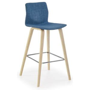Halmar Barová židle H-80, modrá