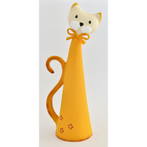 Keramika Andreas® Kočka velká - oranžová