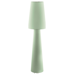 EGLO Stojací lampa Eglo 97433 Carpara pastelově zelená