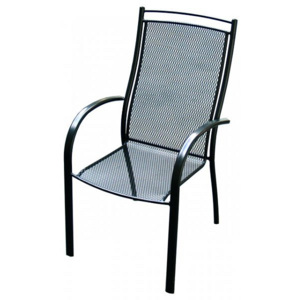 Lehce udržovatelná kovová židle Eva