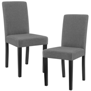 [en.casa]® Designová čalouněná židle HTMY-9707 - 2 ks set