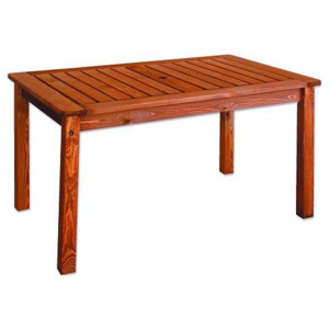 Dřevěný stůl HOLIDAY, mořený (certifikát FSC)