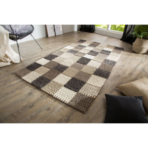 Designový koberec Rebecca 200x120 cm / šedá patchwork