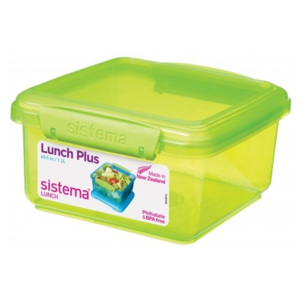 Sistema Barevná miska na obědy, 1,2 l, Sistema, zelená