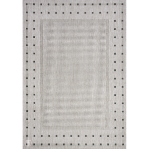 Balta Kusový koberec buklák Floorlux 20329- stříbrný do kuchyně 060x110 cm